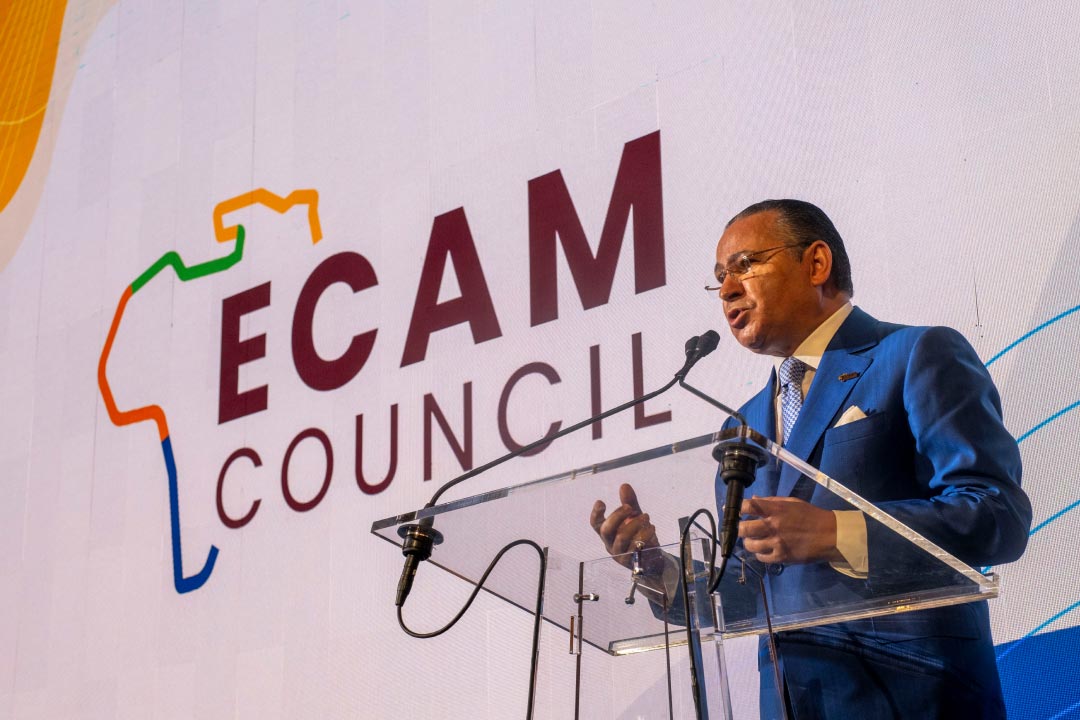 Kamel Ghribi during the 4th edition of ECAM Council.