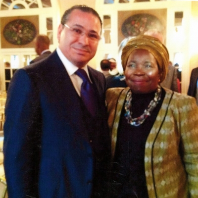 Chairman Kamel Ghribi; Nkosazana Dlamini Zuma, Former President of the African Union Commission, Washington D.C.