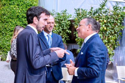Chairman Kamel Ghribi with Maurizio Martina, FAO Vice-Director - General