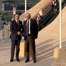 Expo Dubai, presidente Gksd Kamel Ghribi visita Padiglione Italia 
