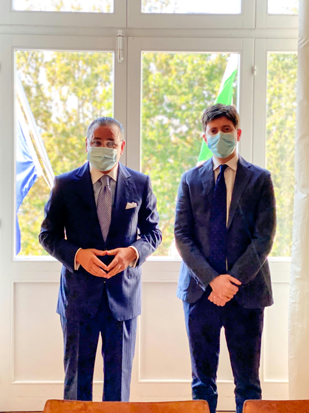 Italian Health Minister meets GK Investment Holding Group Chairman Kamel Ghribi and GSD management officials in Rome