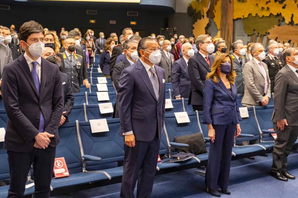 The inauguration of the new Academic Year 2021/2022 of the University Vita - Salute San Raffaele