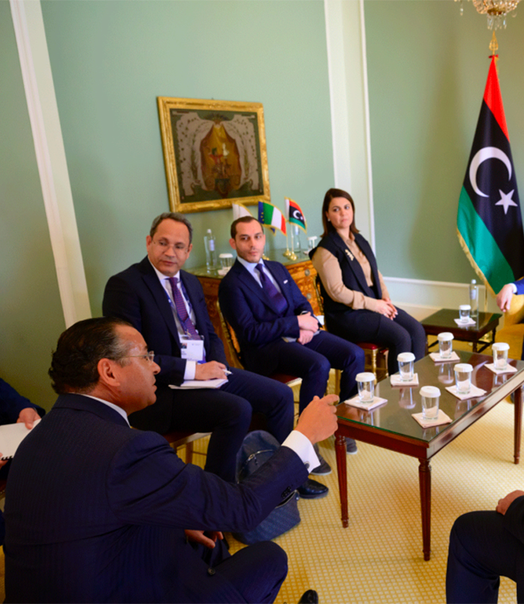 GKSD Chairman Kamel Ghribi at the 47th edition of the Abrosetti Forum in Cernobbio