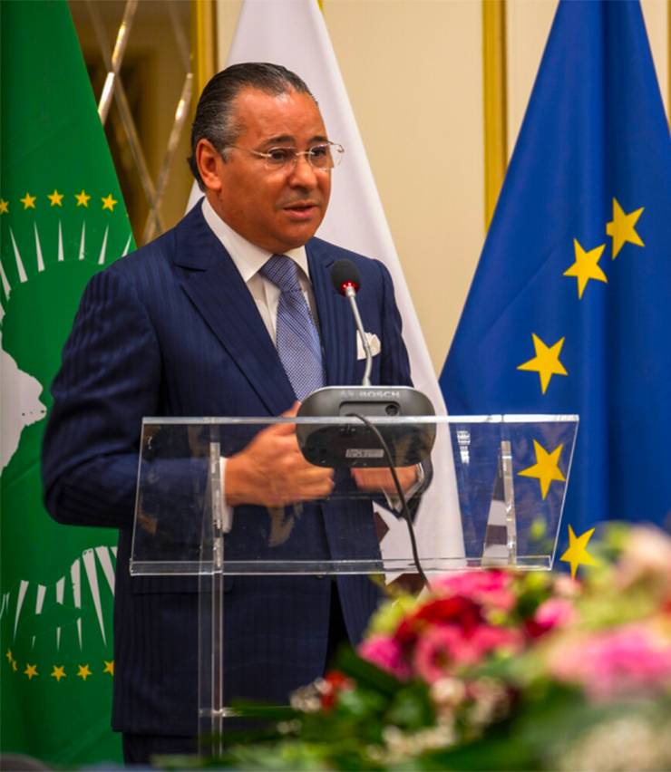 Gksd Kamel Ghribi, Founder And Chairman Leads Ecam Council Round Table Discussions At The Africa Eu Meetings In Brussels