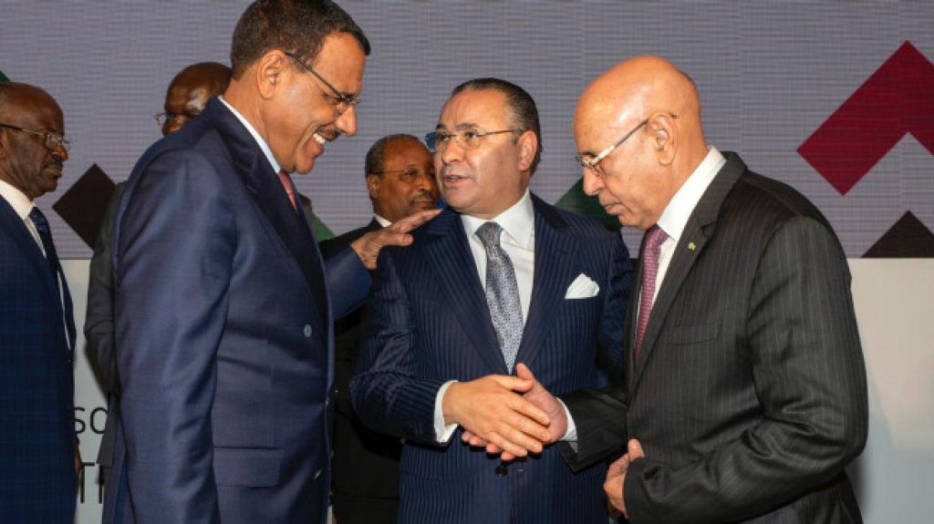 كمال الغريبي يقيم مأدبة عشاء على شرف رئيسي موريتانيا والنيجر