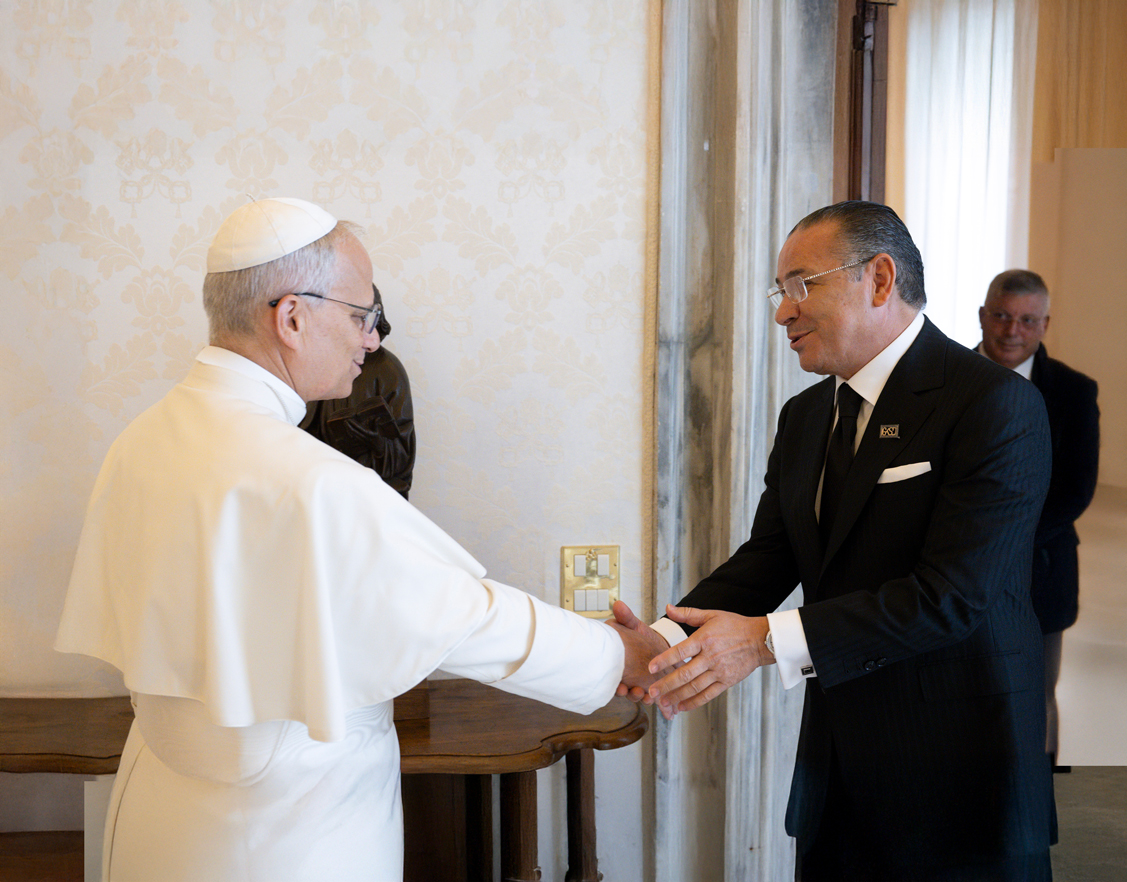 Ghribi meets the Pope “Enlightened guide for the challenges of our time”