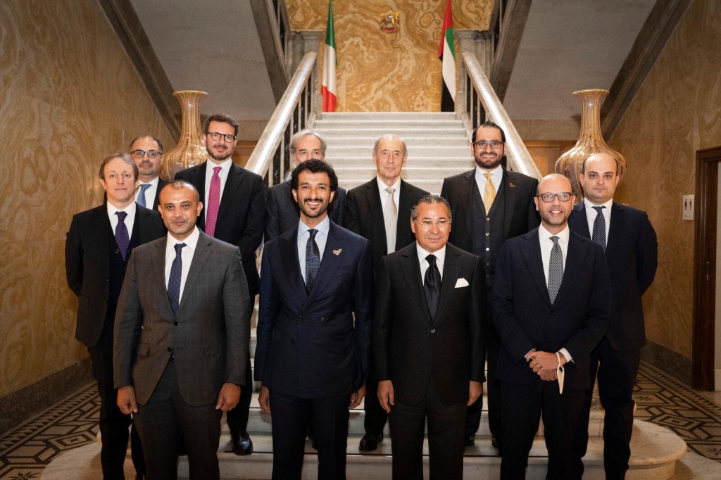 San Donato Group Leaders Meet UAE Minister of Economy